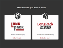 Tablet Screenshot of longpack.com
